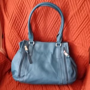 LNC Tignanello Leather Purse